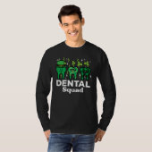 St Patrick Day Dental Squad Saint Paddys Teeth Iri T-Shirt (Vorne ganz)