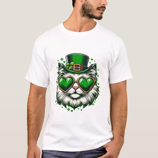 St Patrick Day Graphic Niedlich T-Shirt (Vorderseite)