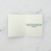 St Patrick Day Irish Frenchie Dog Duo Karte (Innenseite)