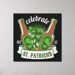 St. Patrick Day Leinwanddruck