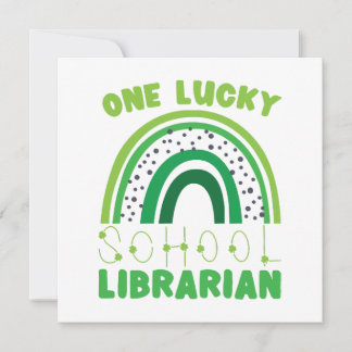 St. Patrick Day Lucky Librarian