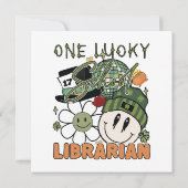 St. Patrick Day Lucky Librarian (Rückseite)