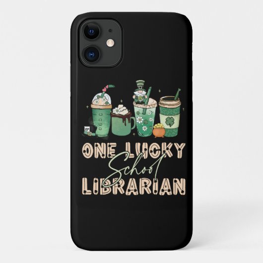St. Patrick Day Lucky Librarian Case-Mate iPhone Hülle (Rückseite)