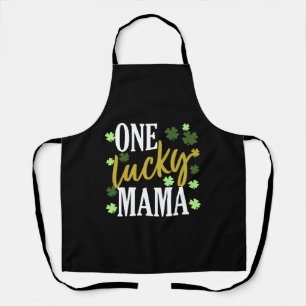 St Patrick Day Lucky Mama Schürze