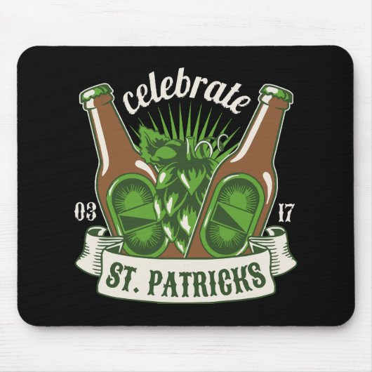 St. Patrick Day Mousepad (Vorne)