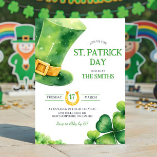 St. Patrick Day Party Einladung