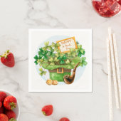 St Patrick Day Serviette (Beispiel)