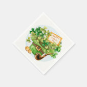 St Patrick Day Serviette (Ecke)