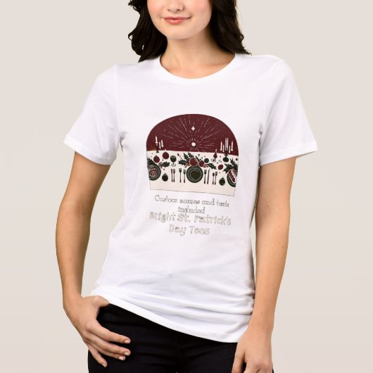 ST.PATRICK DAY Tri-Blend SHIRT (Vorderseite)