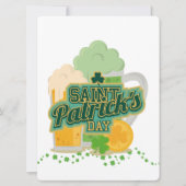 ST PATRICK DESIGN FEIERTAGSKARTE (Vorderseite)