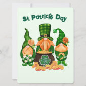 ST PATRICK DESIGN FEIERTAGSKARTE (Vorderseite)