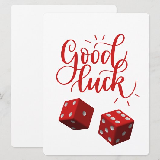 ST PATRICK DESIGN FEIERTAGSKARTE (Vorne/Hinten)