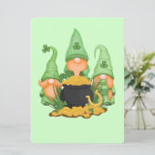 ST PATRICK DESIGN FEIERTAGSKARTE (Stehend Vorderseite)