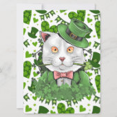 ST PATRICK DESIGN FEIERTAGSKARTE (Vorderseite)