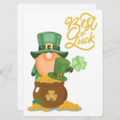ST PATRICK DESIGN FEIERTAGSKARTE (Vorne/Hinten)