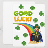 ST PATRICK DESIGN FEIERTAGSKARTE (Vorne/Hinten)