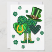 ST PATRICK DESIGN FEIERTAGSKARTE (Vorderseite)