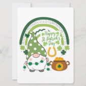 ST PATRICK DESIGN FEIERTAGSKARTE (Vorderseite)