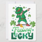 ST PATRICK DESIGN FEIERTAGSKARTE (Vorderseite)