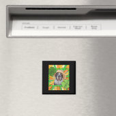 St. Patrick Dog Sticker Magnet (In Situ (Geschirrspüler))