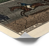 St. Patrick Dun's Hospital in Dublin, Ireland 1835 Poster (Ecke)