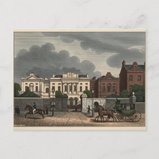 St. Patrick Dun's Hospital in Dublin, Ireland 1835 Postkarte