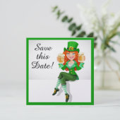 St. Patrick Einladung (Stehend Vorderseite)