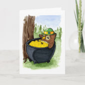 St Patrick Eule Karte (Vorderseite)