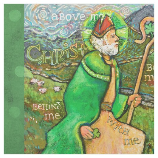 St. Patrick Fabric Stoff (Muster)