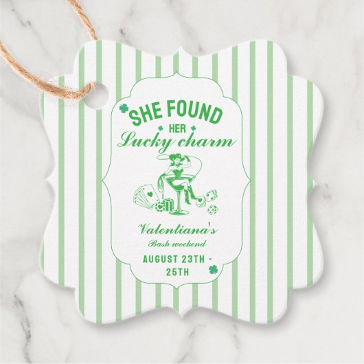 st patrick geschenkanhänger (Vorderseite)