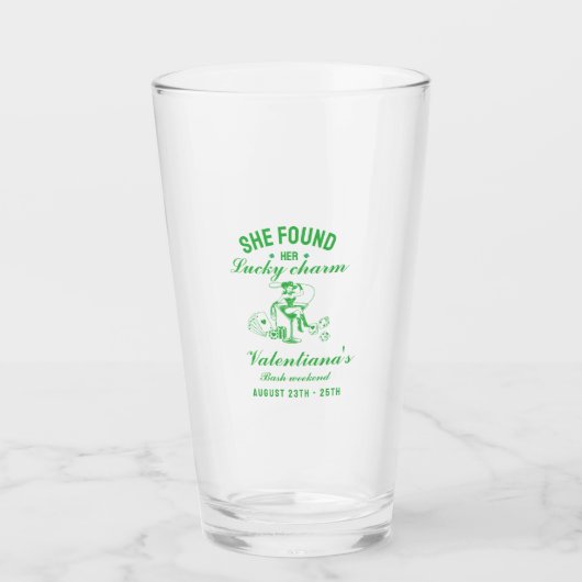 st patrick glas (Vorderseite)