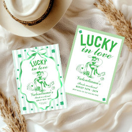 ST Patrick Glücklicher Junggesellinnenabschied Einladung
