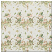 St Patrick Gnome Irish Coffee Pattern Stoff (Muster)