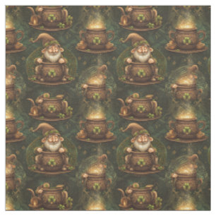 St. Patrick Gnome Pot of Gold Vintages Muster Stoff