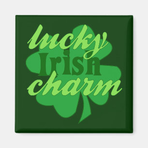 St Patrick Herz-Glücksbringer Magnet