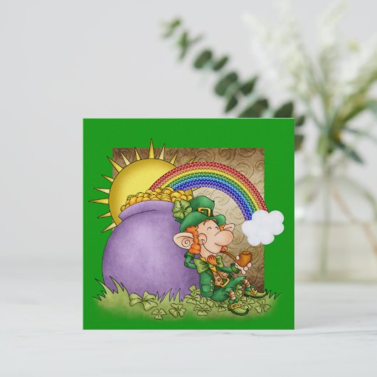 St. Patrick Invite - SRF Einladung (Stehend Vorderseite)