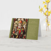 St. Patrick Irish Blessing St. Patrick's Day Card Karte (Gelbe Blume)