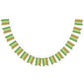 St. Patrick Irish Flag Kleeblatt Party Irland Wimpelkette (Alle)