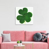 St. Patrick Irish Poem The Deer's Cry Kleeblatt Leinwanddruck (Insitu (Wohnzimmer))