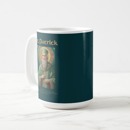 St Patrick Katholische Tasse (Vorderseite Links)