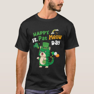 St. Patrick Katze Katze Kätzchen T-Shirt