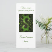 St Patrick Kleeblatt Field Einladung (Stehend Vorderseite)