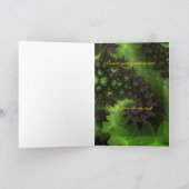 St Patrick Kleeblatt Field Karte (Innenseite)