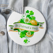 St Patrick Knopf Tag20 Button (Beispiel)