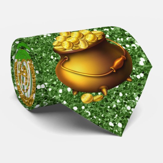 St. Patrick Krawatte - Krawatte Eins (Gerollt)