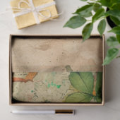 St. Patrick Leprechaun's Ephemeral Espresso Seidenpapier (Geschenk)