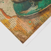 St. Patrick Leprechaun's Ephemeral Espresso Seidenpapier (Ausschnitt)