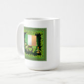 St Patrick Liebe-Irland-Tasse Tagi Kaffeetasse (Vorderseite Links)