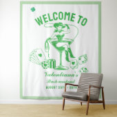 St. Patrick Lucky Martini Junggesellinnenabschied  Wandteppich (Beispiel)