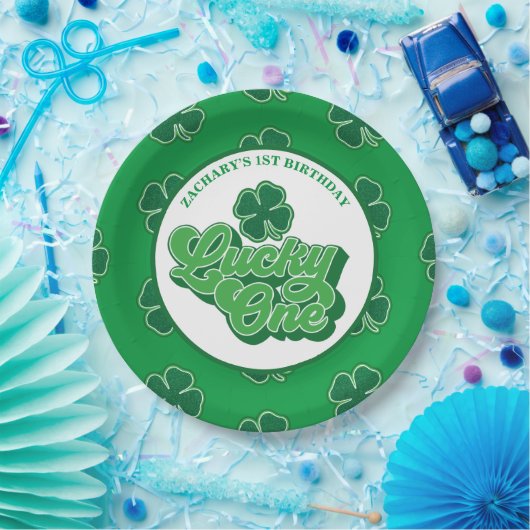 St. Patrick' Lucky One Teller zum ersten Geburtsta (Party)